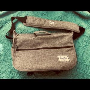 Herschel Supply Company Gray Messenger Bag